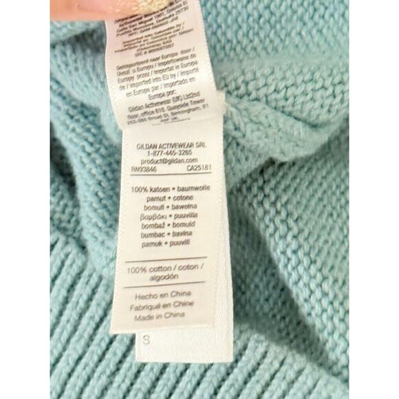 American Apparel Womens V Neck Knit Pullover Sweater 100 Cotton Small Preppy - Picture 8 of 8